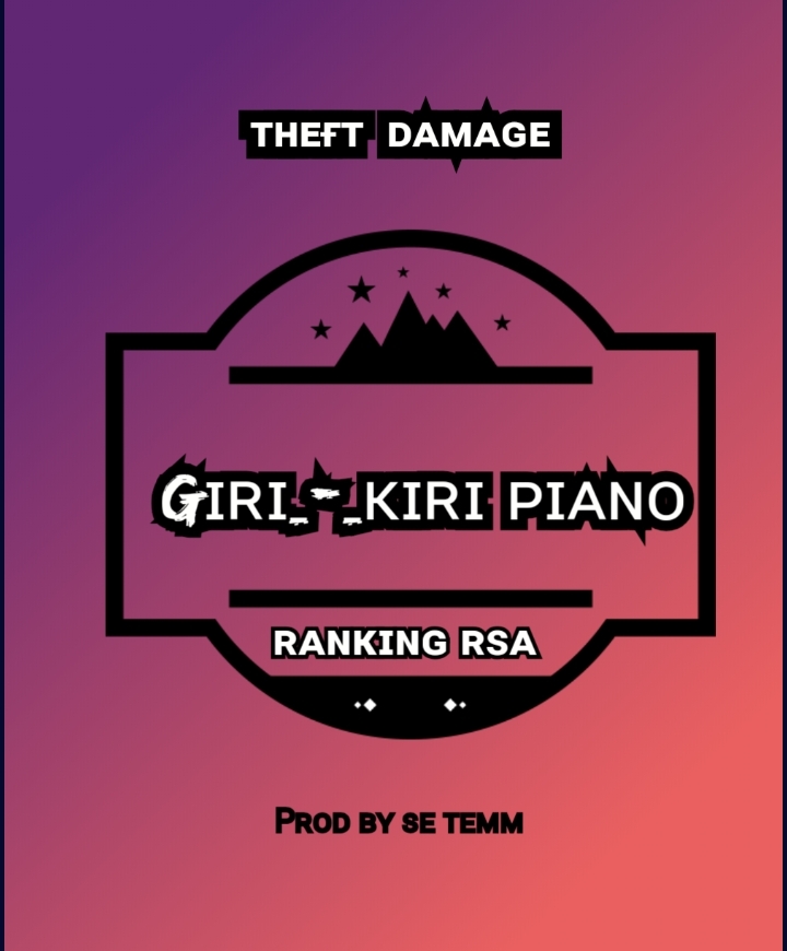 RankingRsa x Theft Damage - GiRi-KiRi Piano [Prd By Se Temm] Featuring BåddNiggah album artwork
