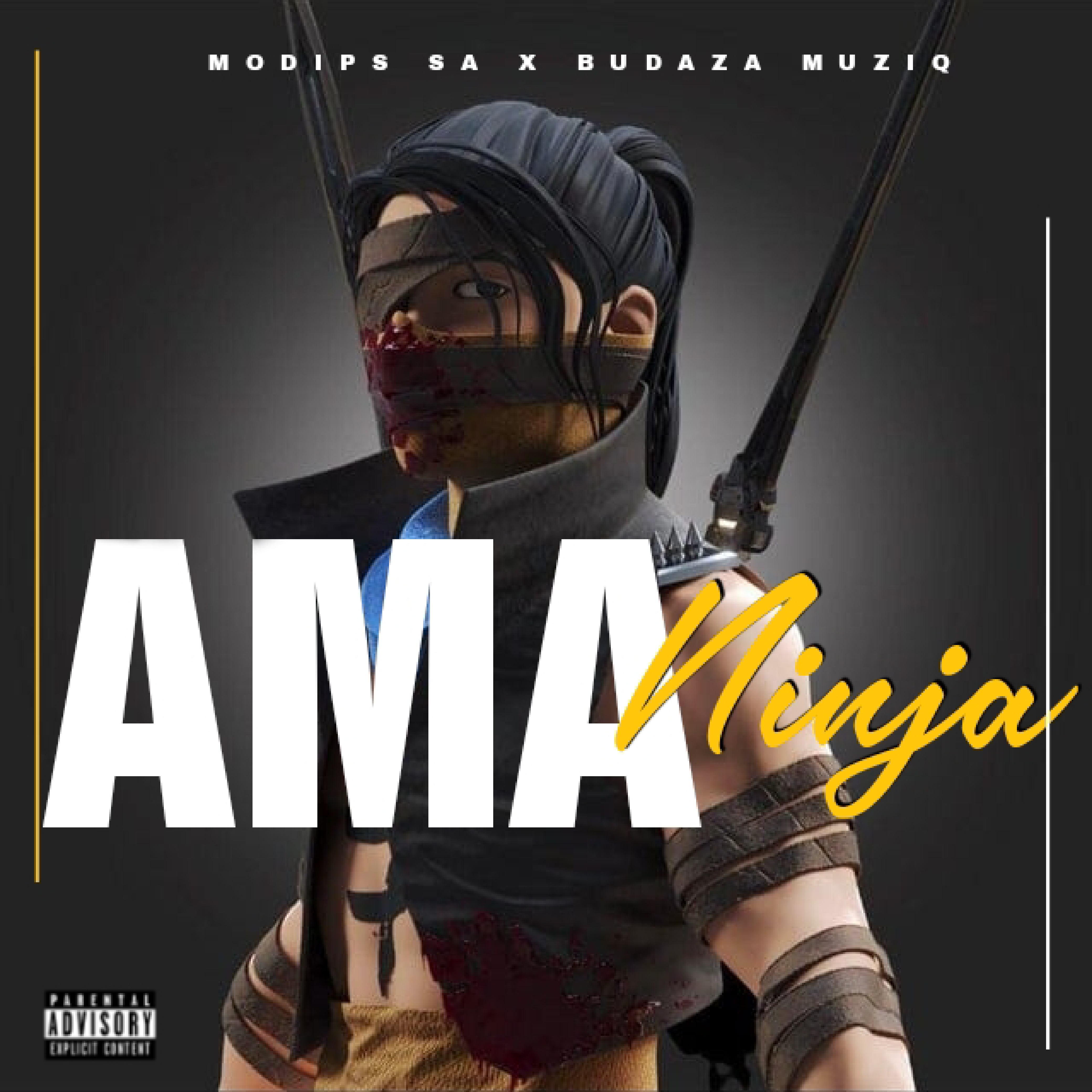 Budaza MuziQ - Ama Ninja Featuring Modips SA