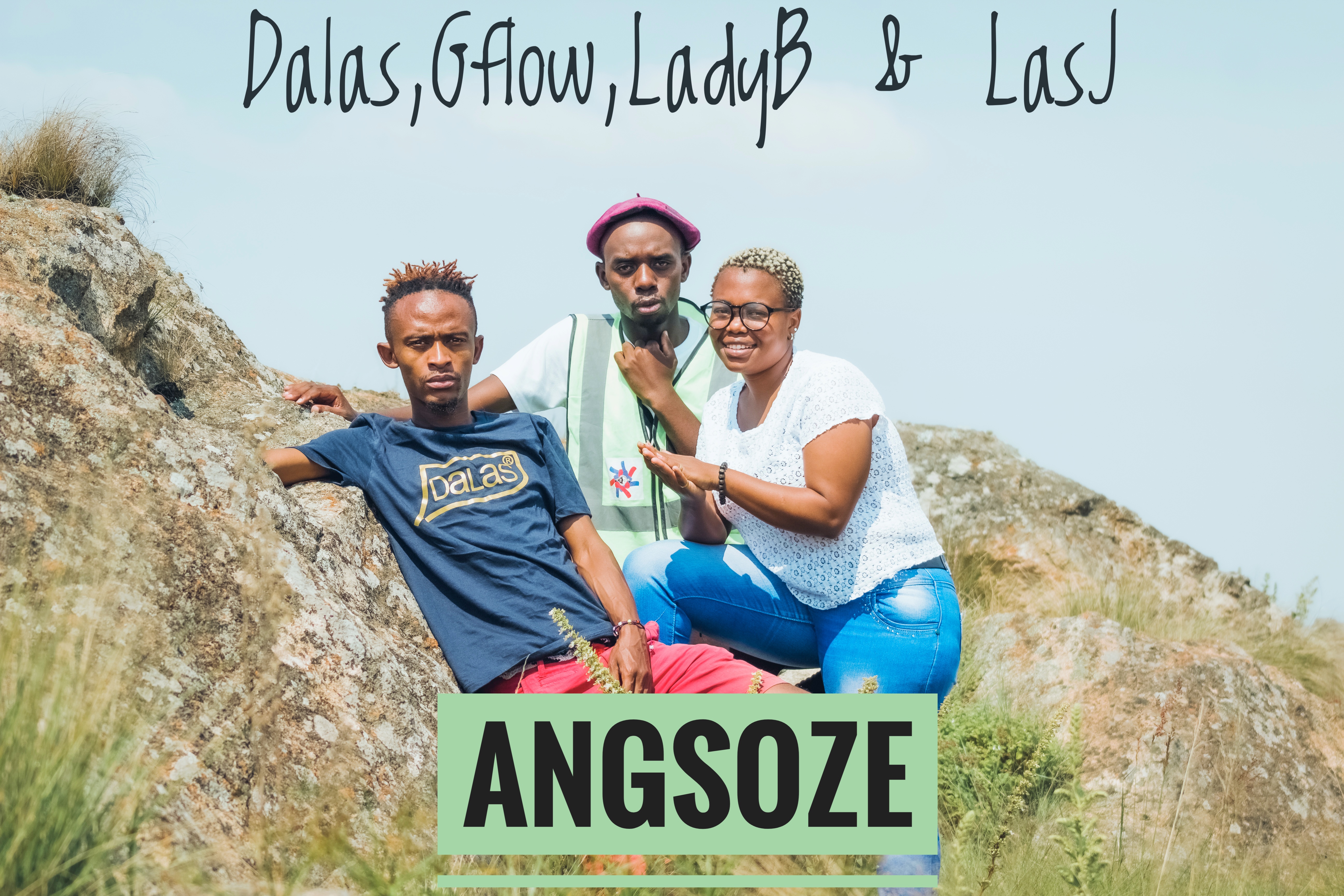 Dalas,Gflow,LadyB & LasJ - Angsoze album artwork