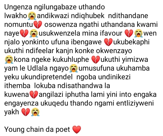 Dj Chain Ecp - Isikhalo sika hlehle Featuring None