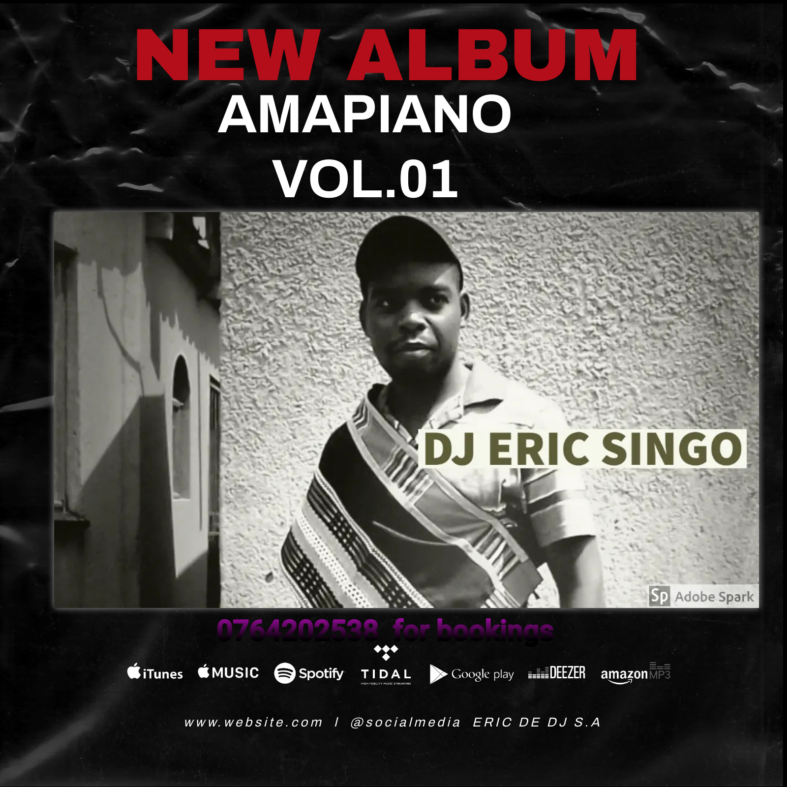 Eric de dj s.A - Piano beat All the way to limpopo