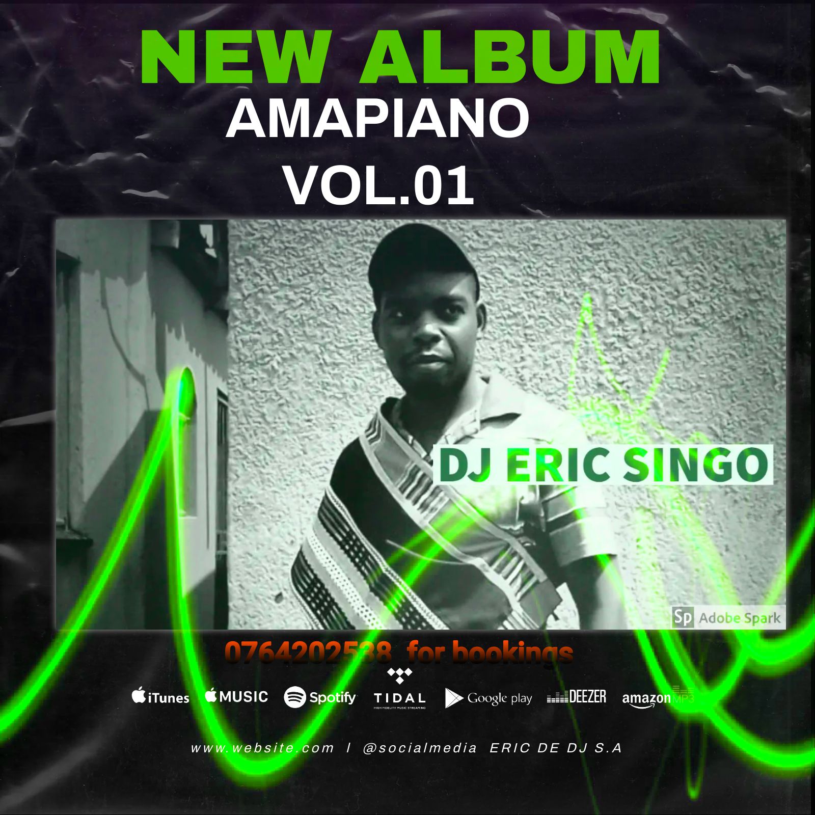ERIC DE DJ S.A - Piano beat All the way to limpopo