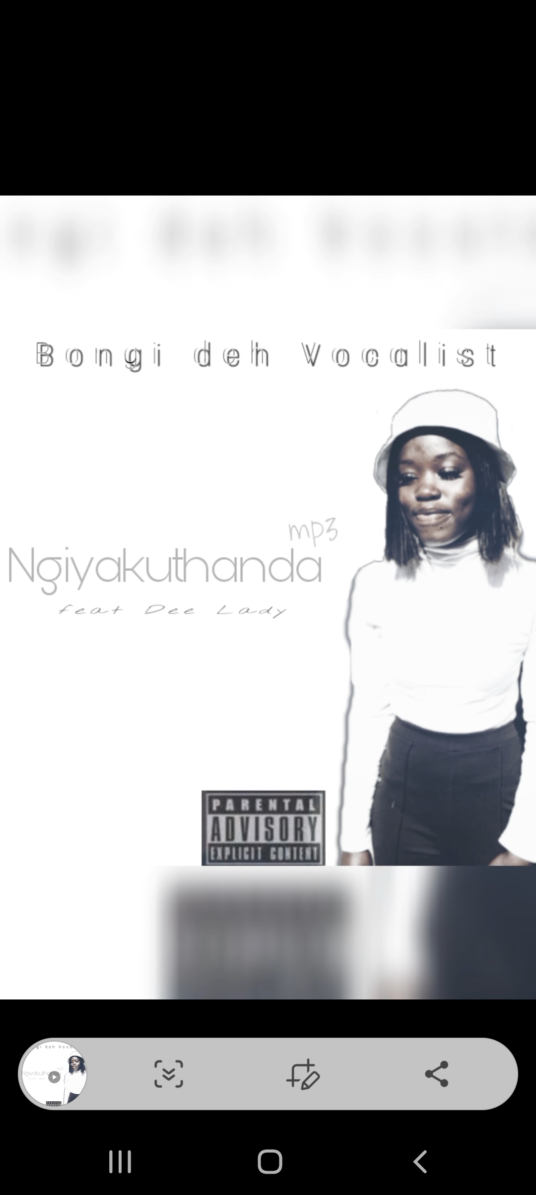 Bongi deh vocalist - Ngiyakuthanda Featuring Dee lady n kabsoul