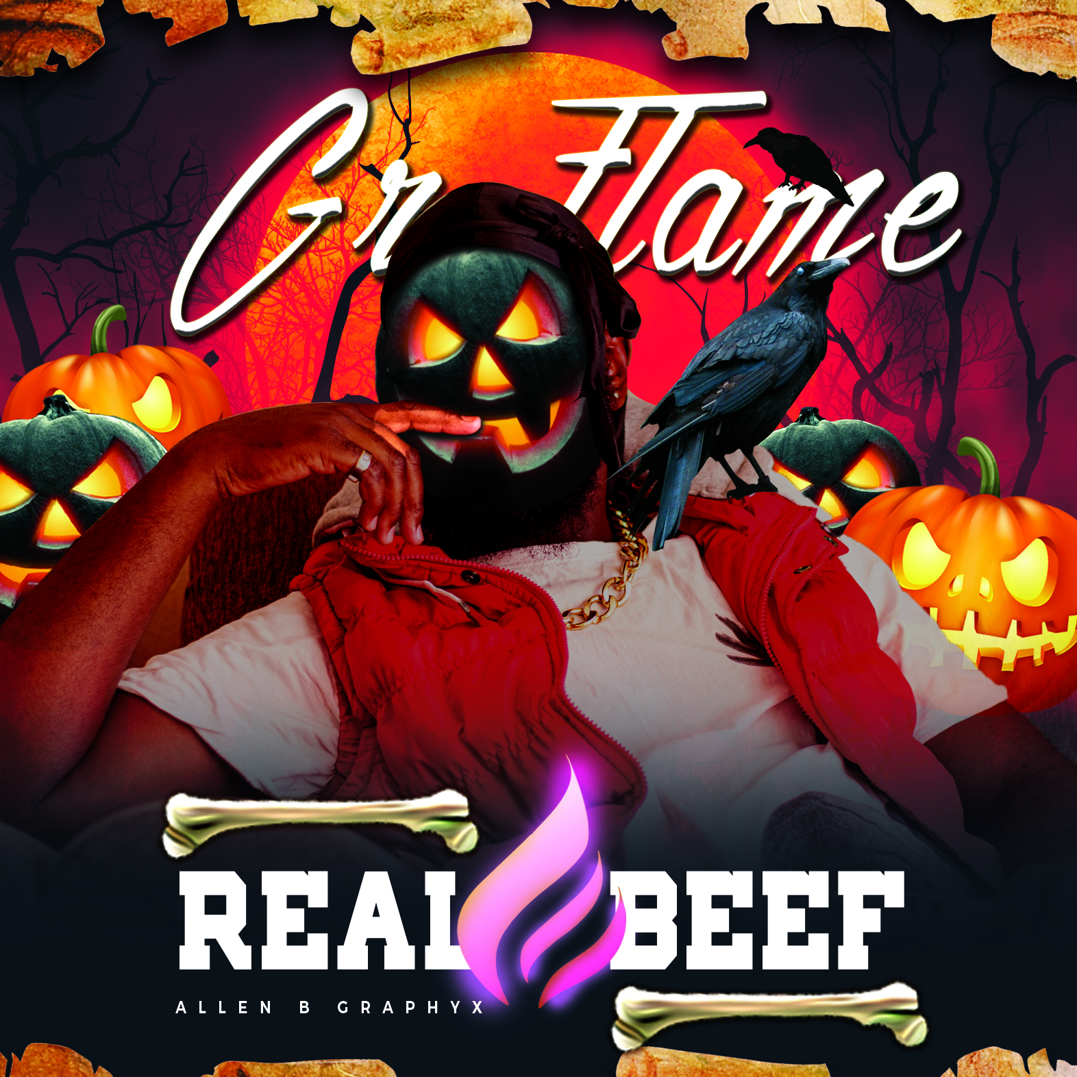 Gr-Flame - Real Flamed beef