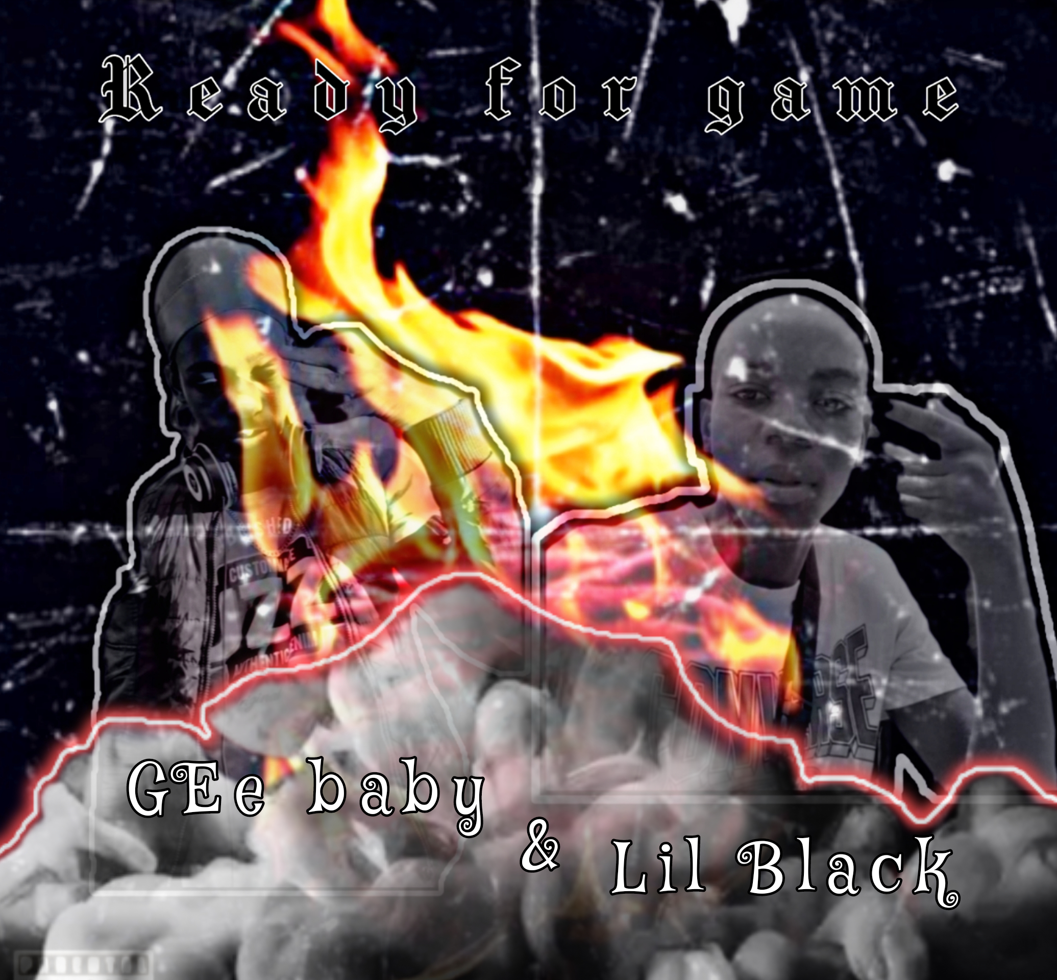 Lil Black & Gee baby - Ready for game album artwork