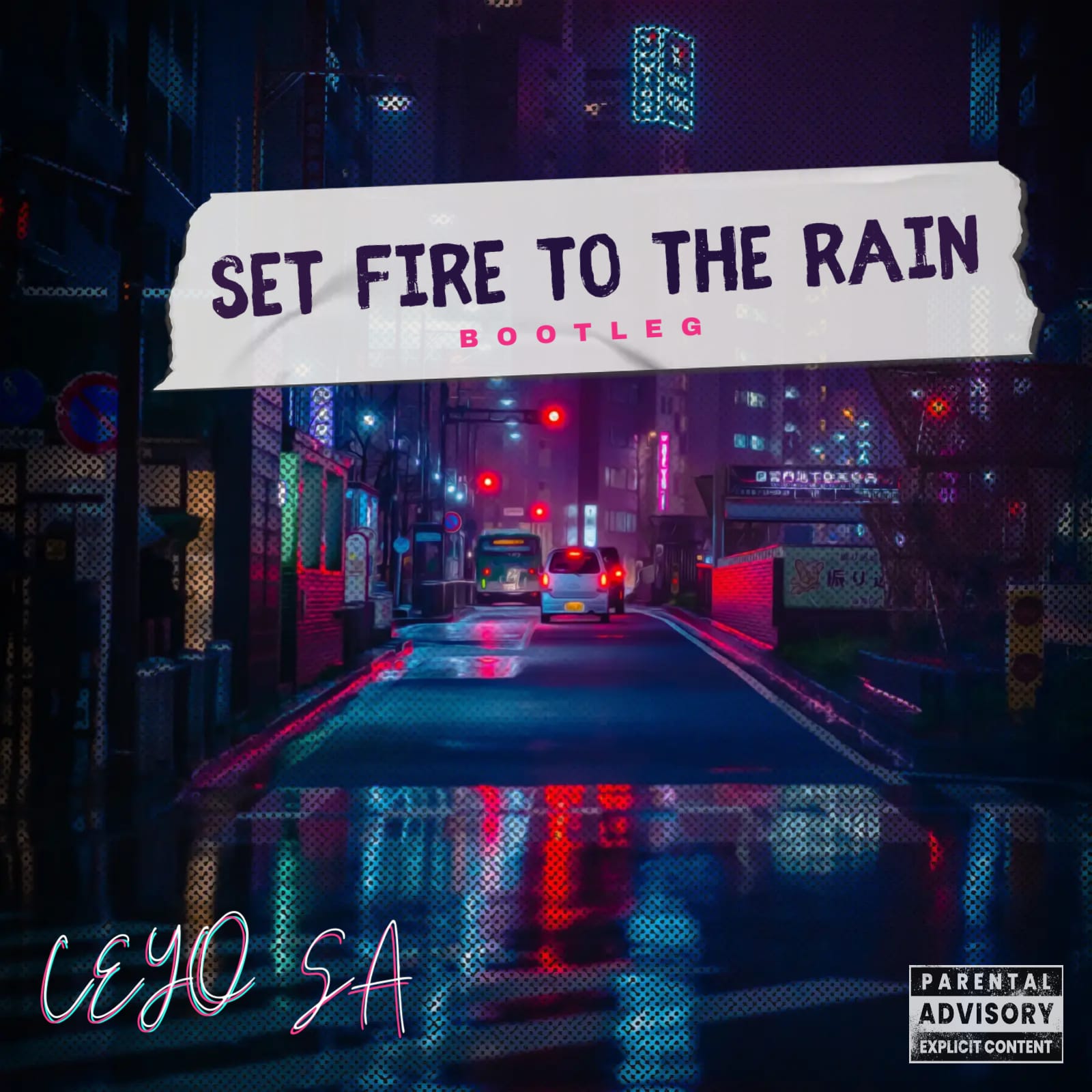 Ceyo - Set fire To The Rain (bootleg) Featuring Ceyo