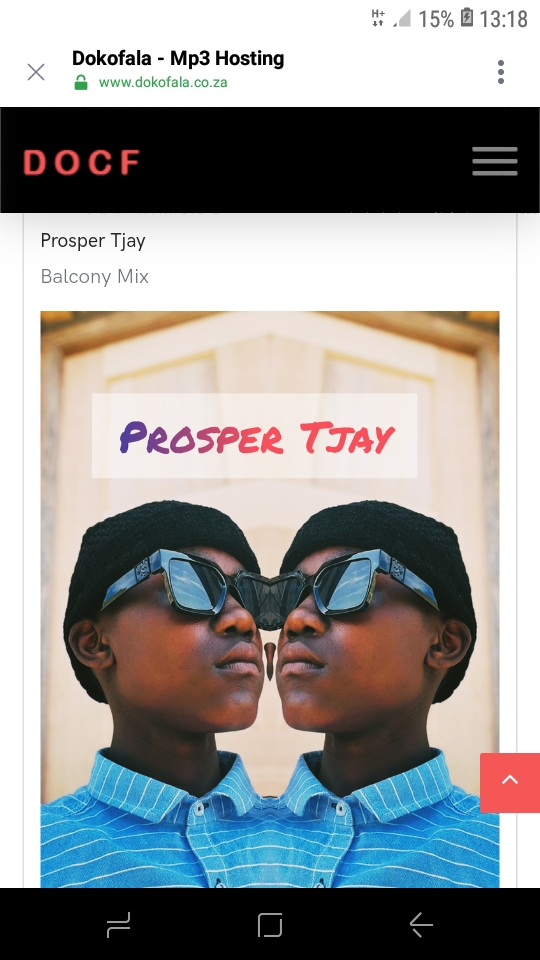 Prosper Tjay - Balcony Mix