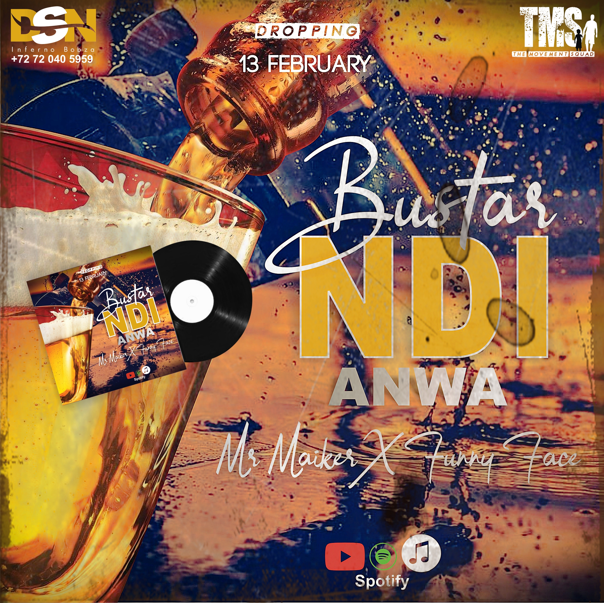 Bustar×mr maiker×funny face rsa - Ndi Anwa mp3