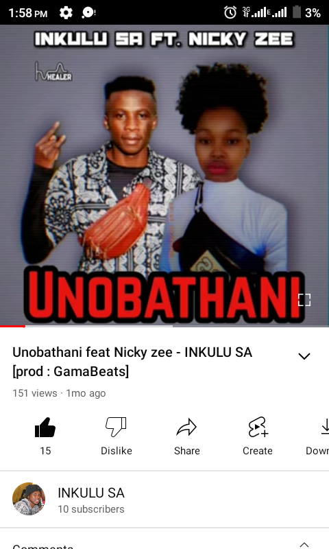 Inkulu SA - Unobathani Featuring Nicky zee