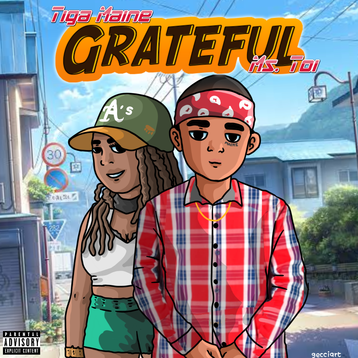 Tiga Maine - Grateful Featuring Ms. Toi