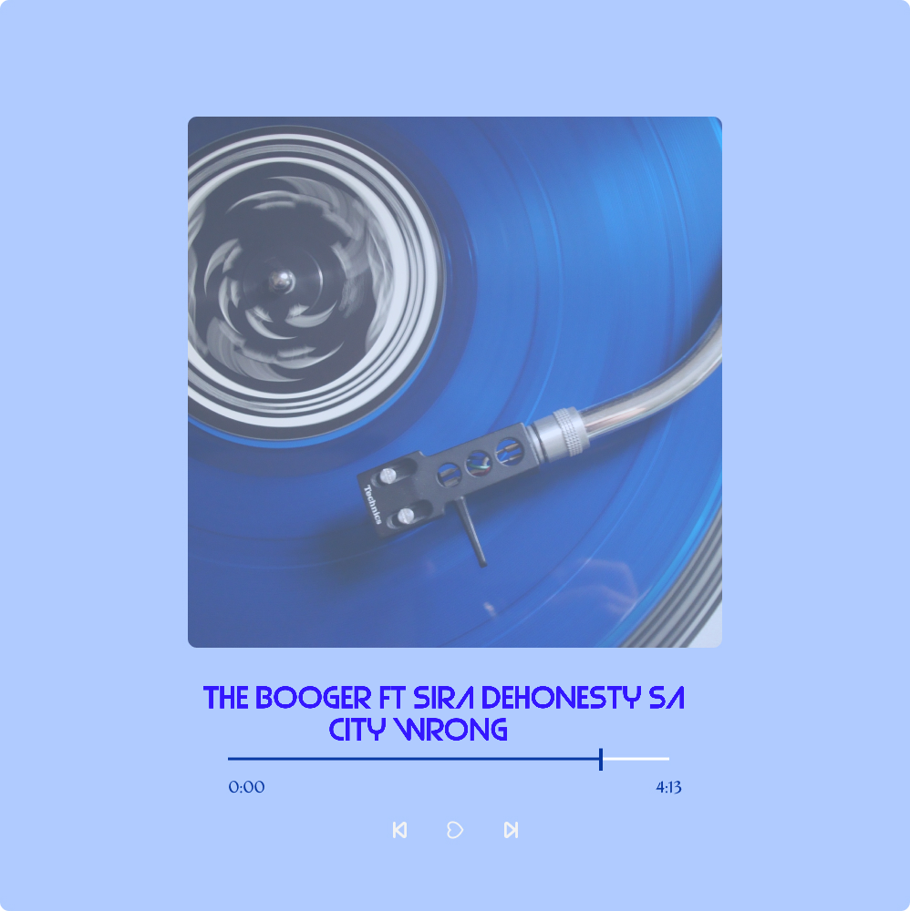 The Booger Ft Sira Dehonesty SA-CITY WRONG - CITY WRONG Featuring Sira Dehonesty SA