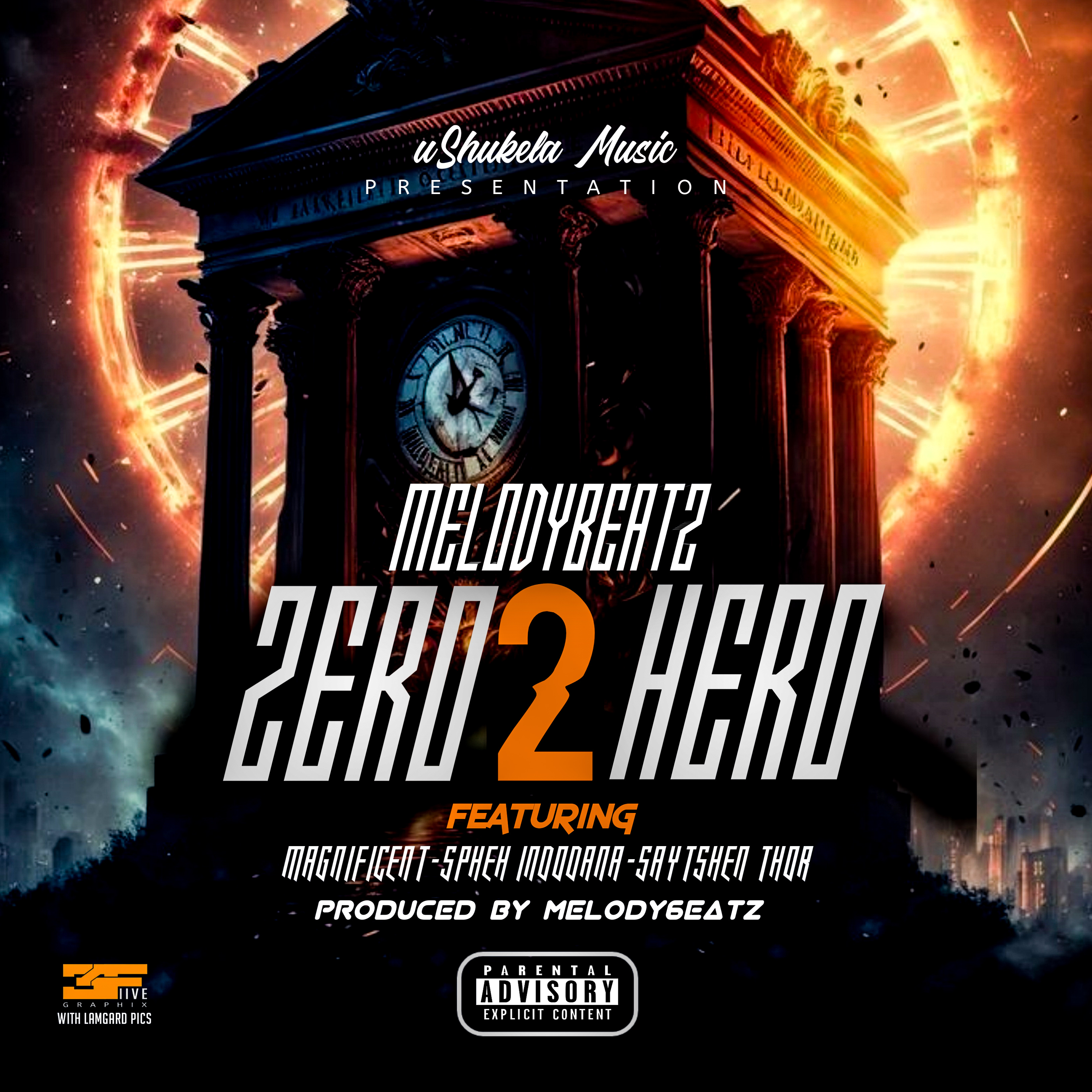 MelodyBeatz - Zero To Hero Featuring Magnificent ,Saytshen Thor ,Spheh Indodana