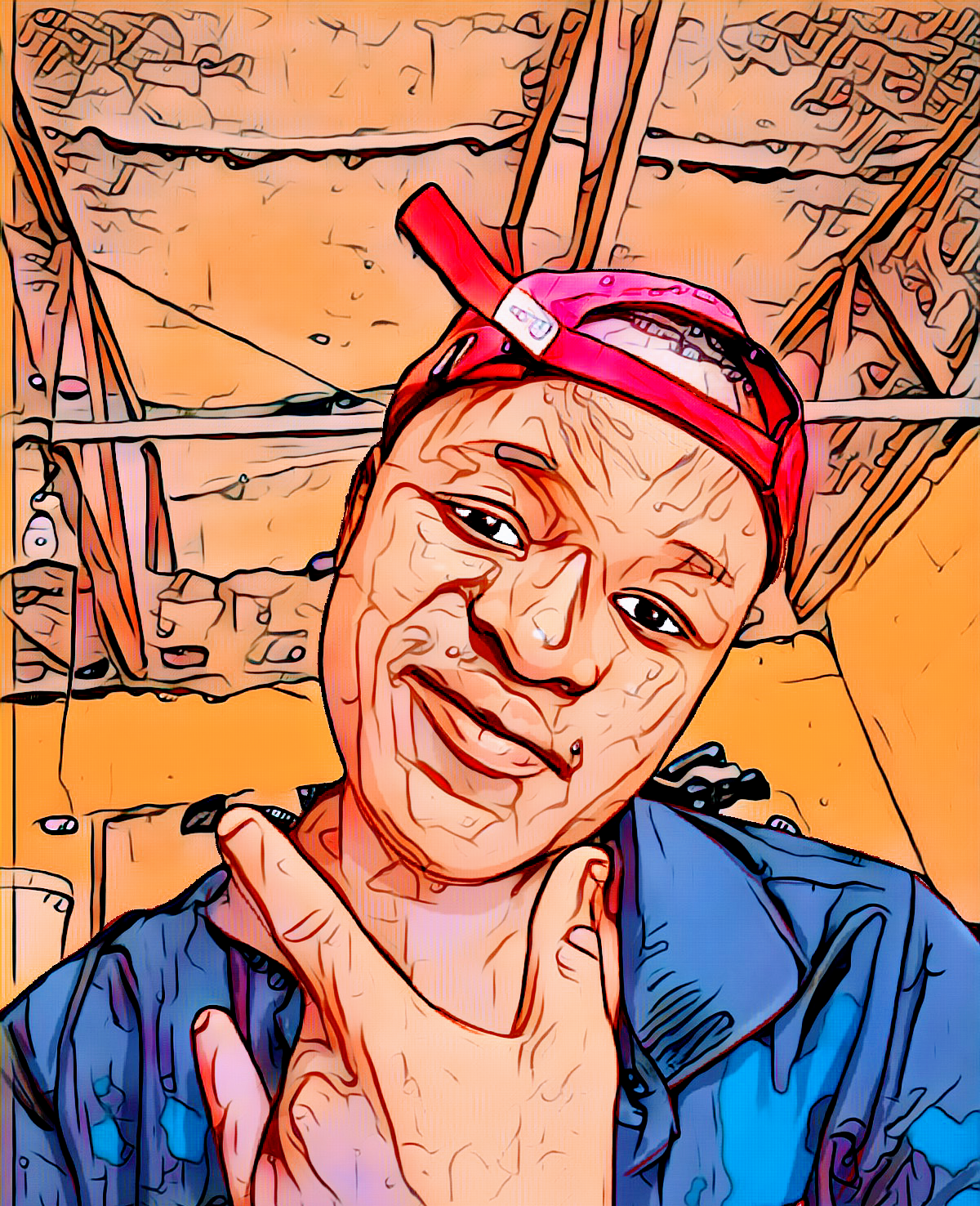 Matee SA - I hope uright trap beat album artwork