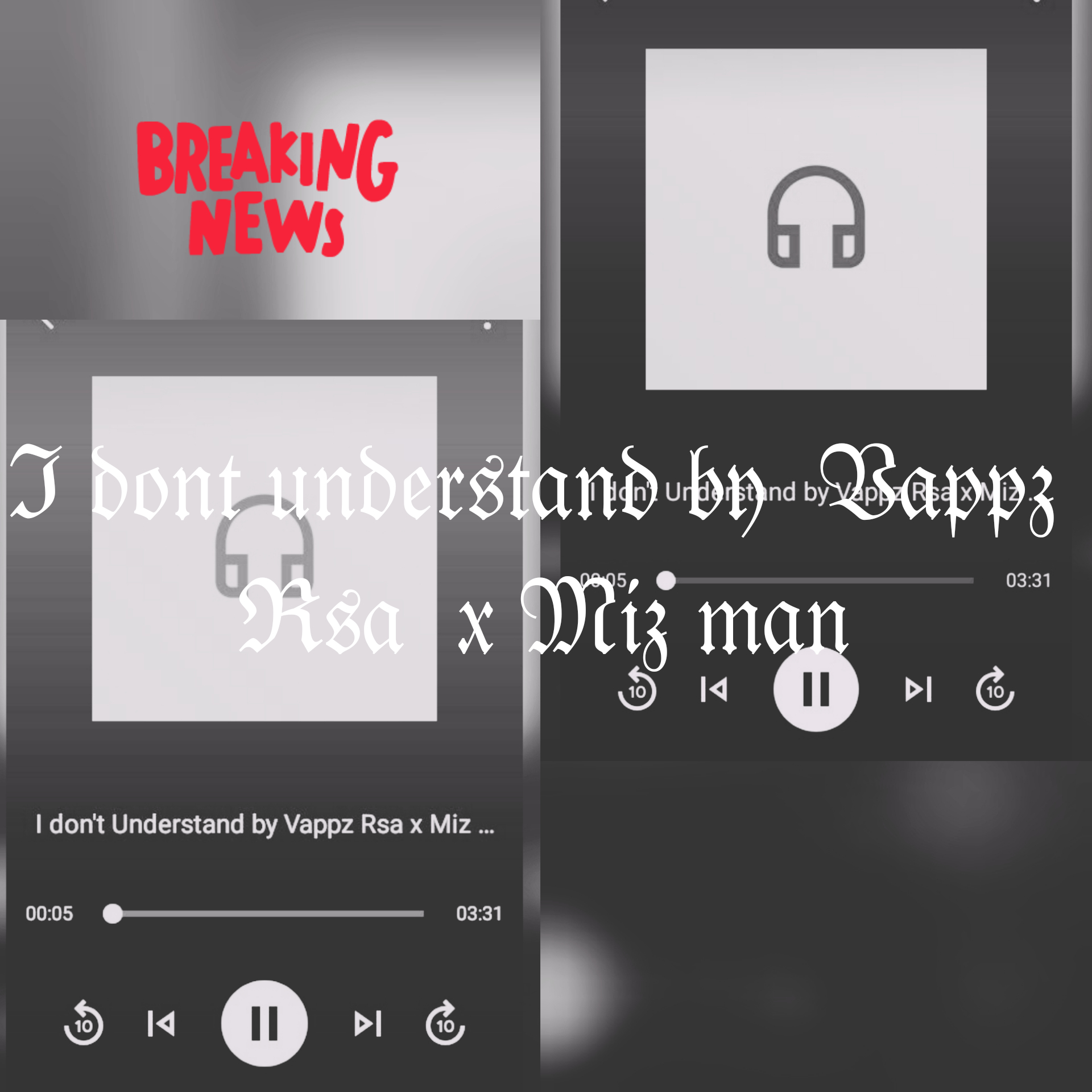 Vappz Rsa x Miz man - I don't understand Featuring Vappz Records