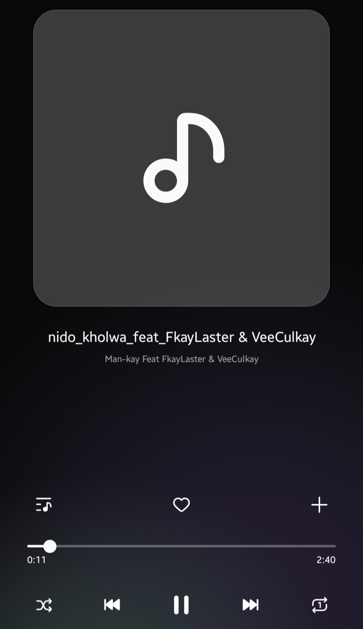 Man-kay - Nido kholwa Featuring FkayLaster & VeeCulkay