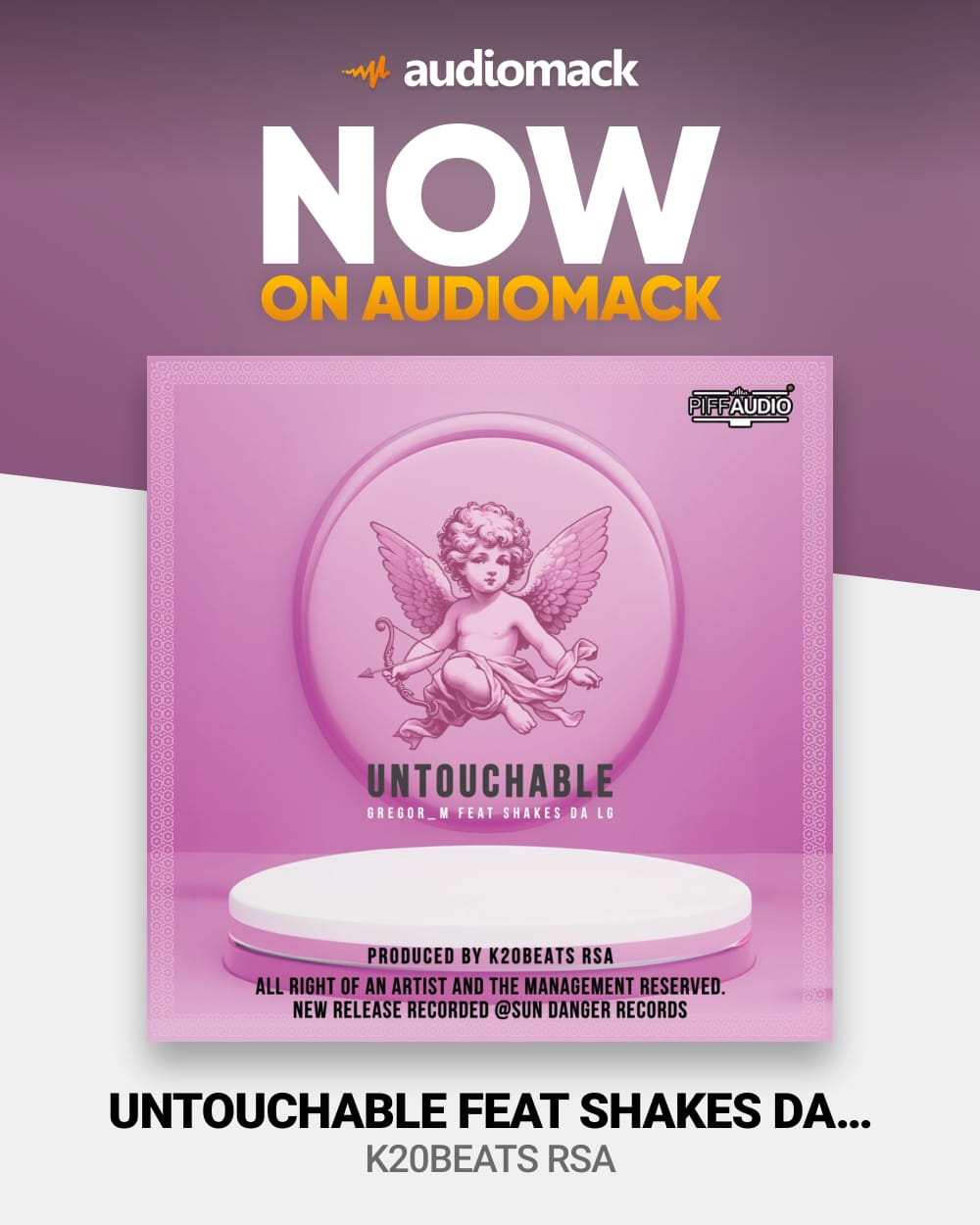 Gregor_M - Untouchable Featuring Shakes Da LG album artwork