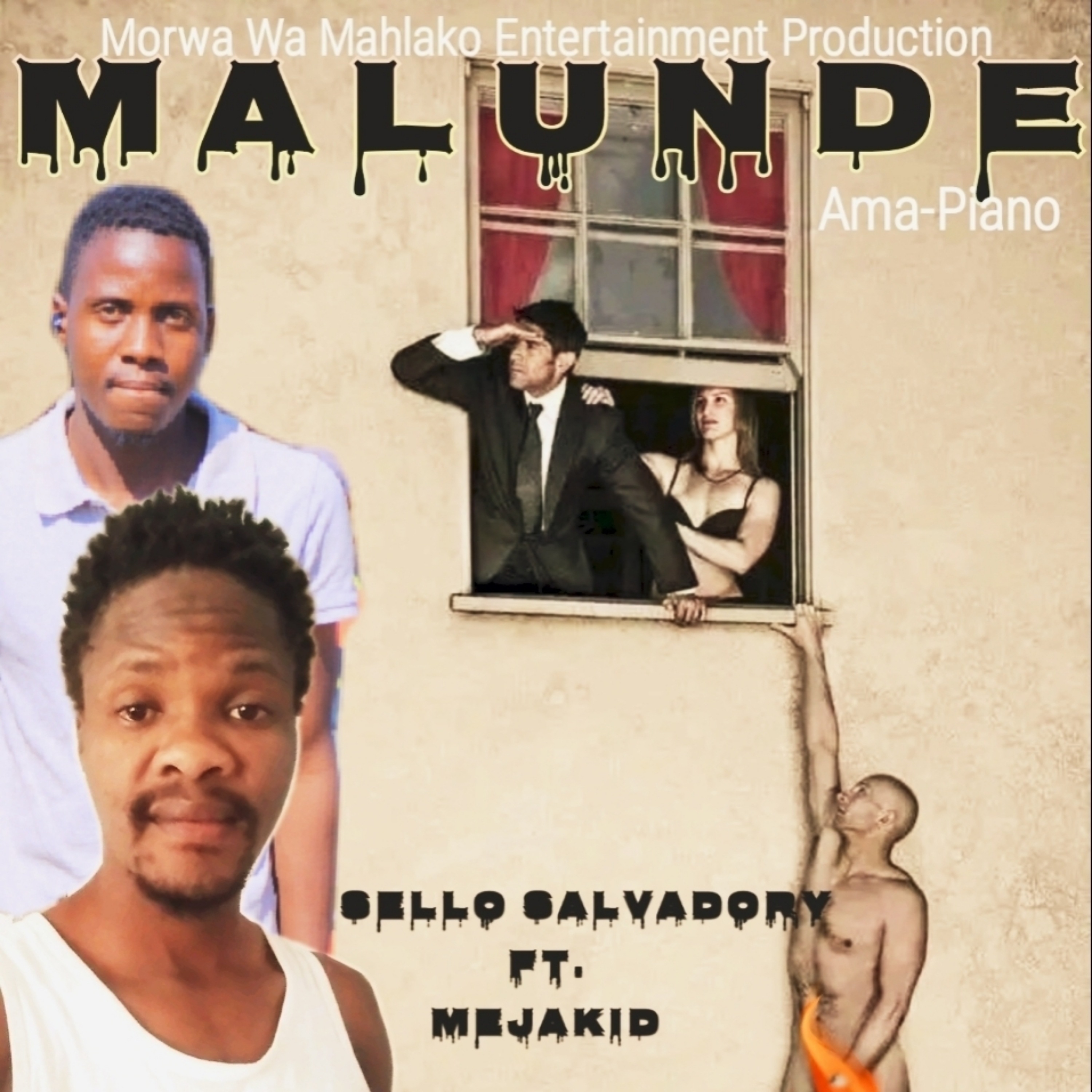 Dj Sello Salvadory - Malunde (Ama-Piano) Featuring Mejakid album artwork