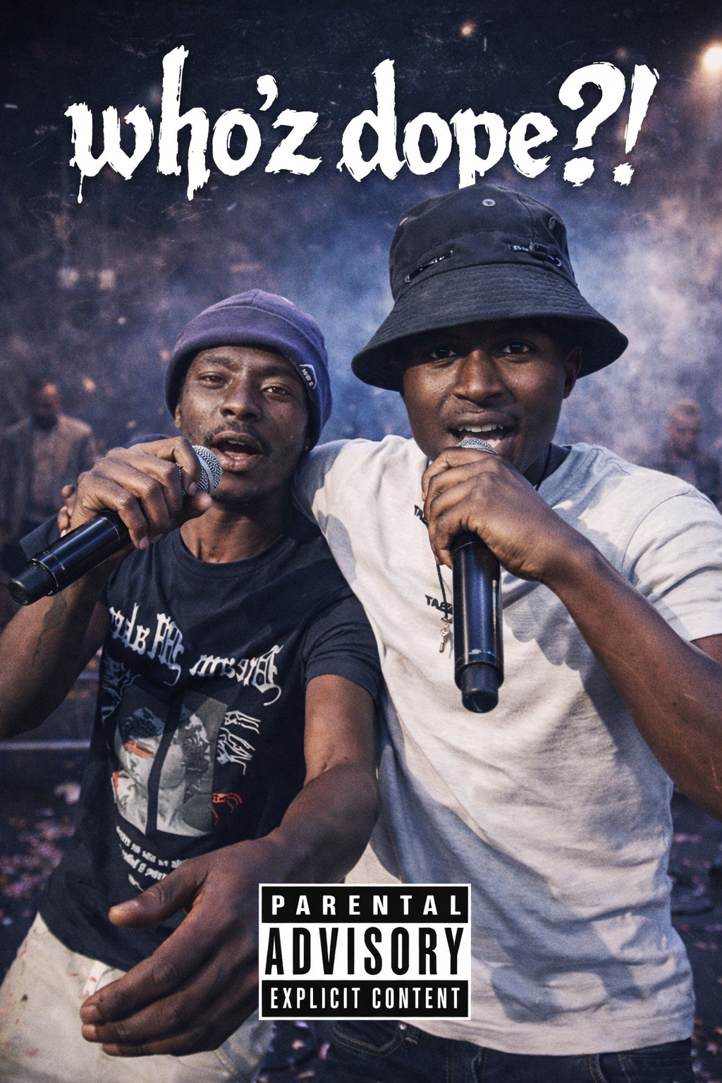 Lghetto MnewsiiQ RSA - Who'z Dope‽ Featuring Ngadla (Dengozarous)RSA album artwork