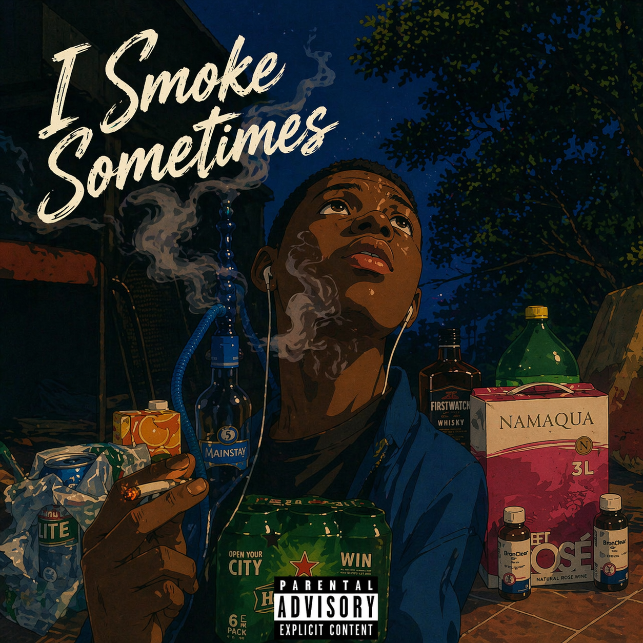LAWRENCE-G - I Smoke Sometimes album artwork