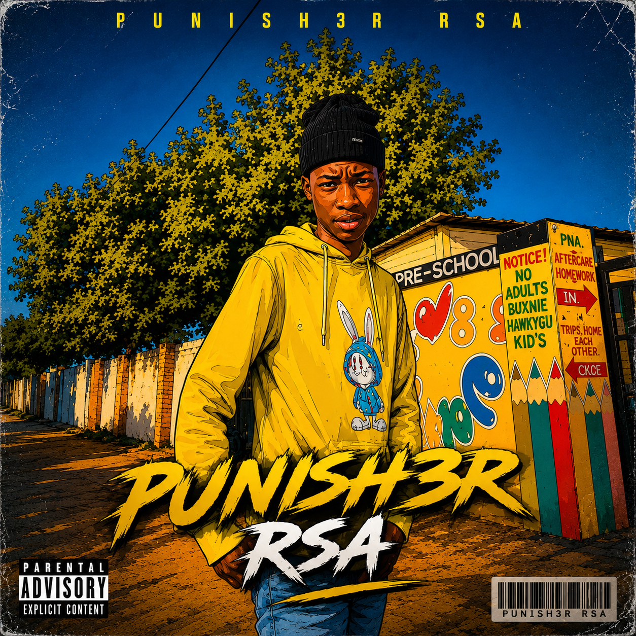 Punish3r RSA - Forgotten Percussion album artwork