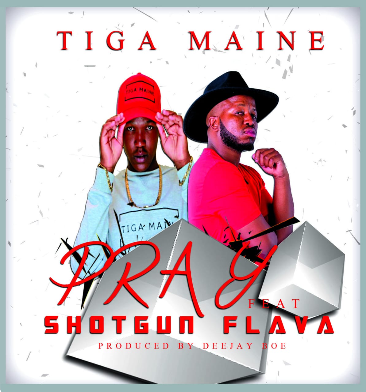 Tiga Maine - Pray Featuring Shotgun Flava album artwork