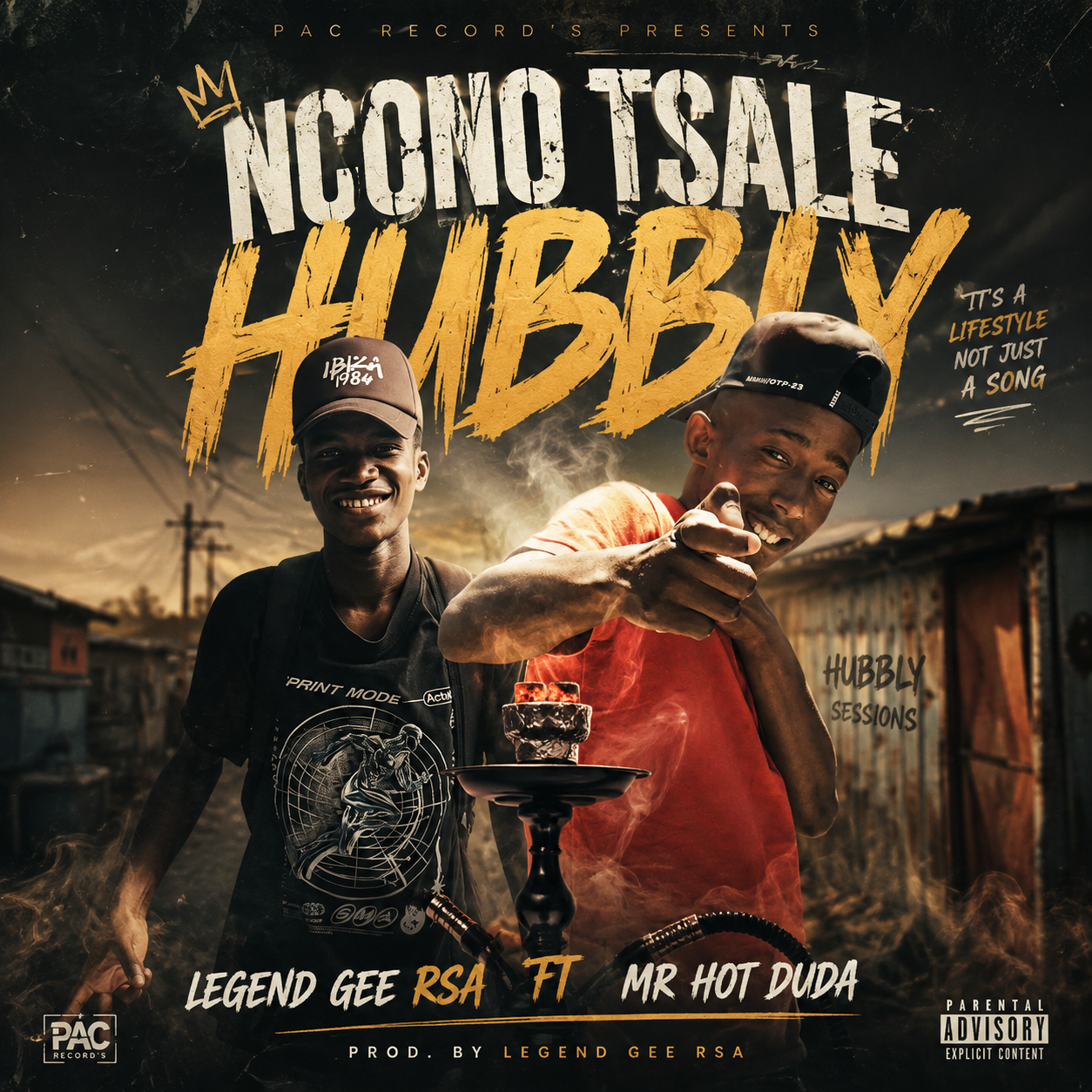 Legend Gee RSA - Ncono Tsale Hubbly Featuring Mr Hot Duda album artwork