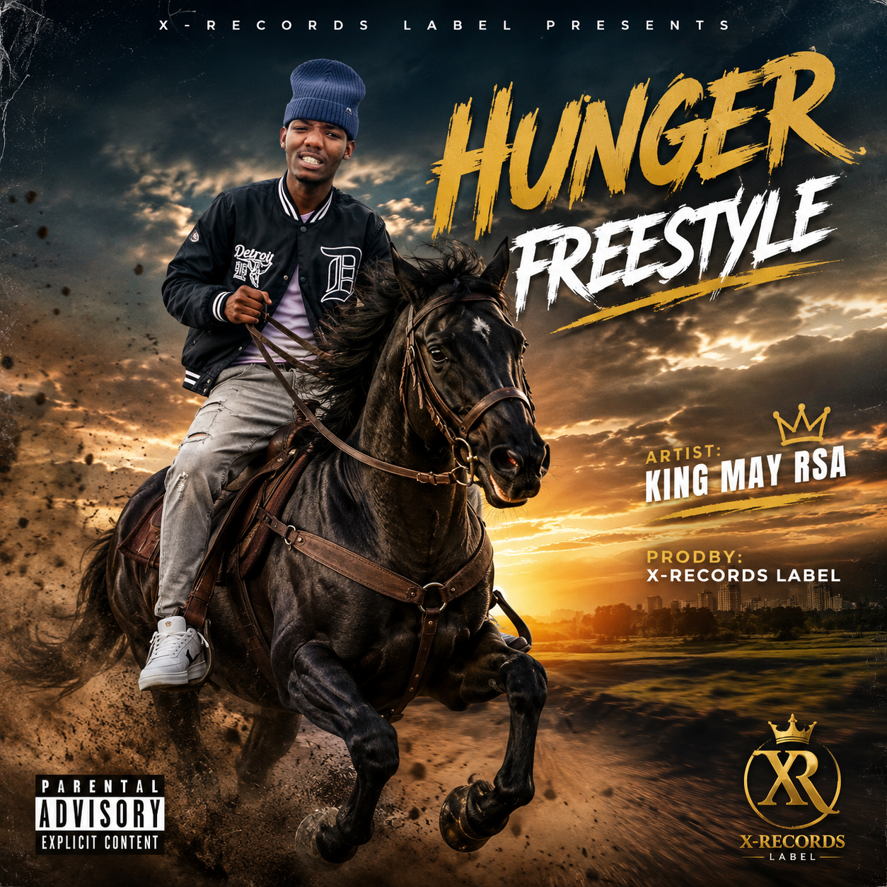 King May Rsa - Hunger freestyle album artwork