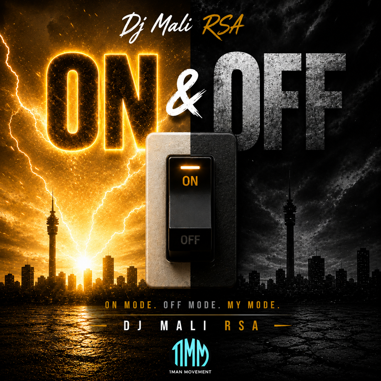Dj Mali RSA - On & Off album artwork