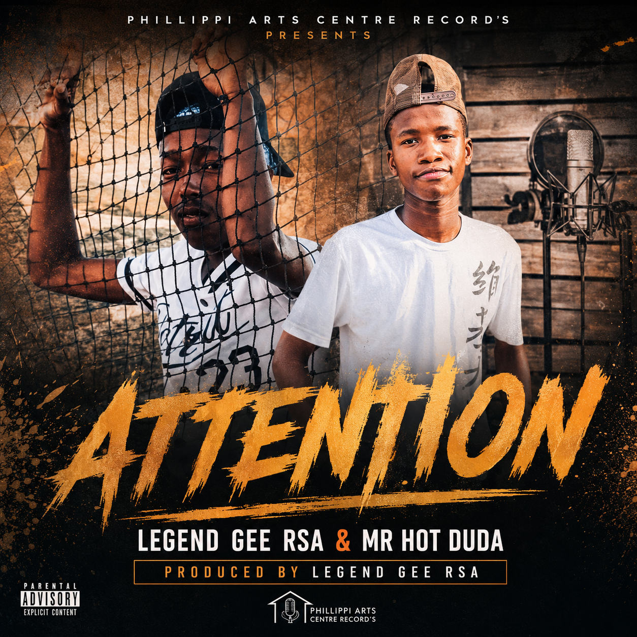 Mr Hot Duda - Attention Featuring Legend Gee RSA (Prod by Legend Gee RSA) album artwork