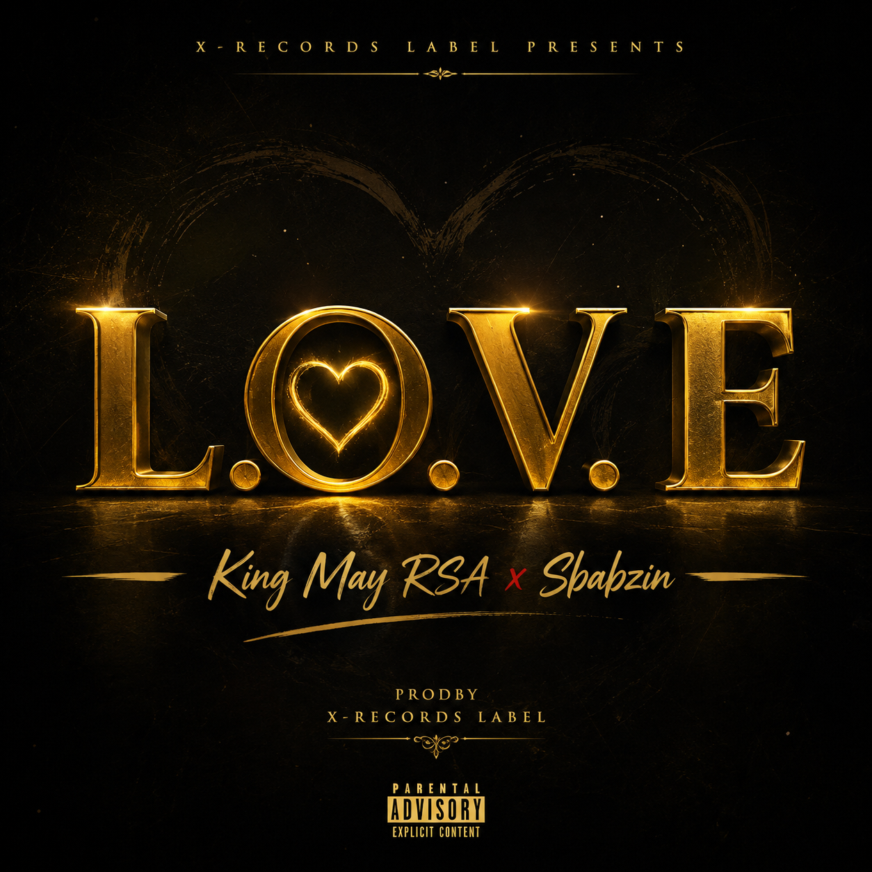 King May Rsa - L.O.V.E Featuring Sbabzin album artwork