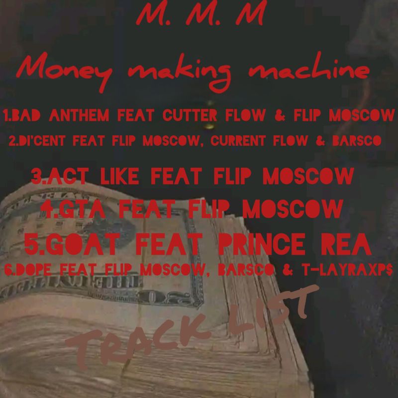 King knowledge RSA - Di'cent Featuring Flip Moscow , Barsco & current flow album artwork